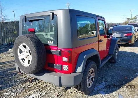 2010 Jeep Wrangler Sport z USA, uszkodzony, nr VIN 1J4AA2D16AL133503